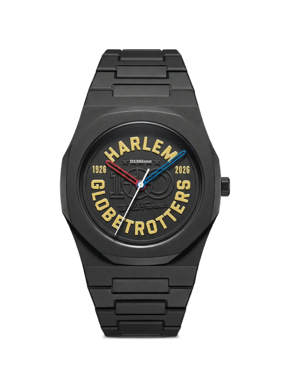 D1 Milano x Harlem Globetrotters 40.5mm watch - Nero