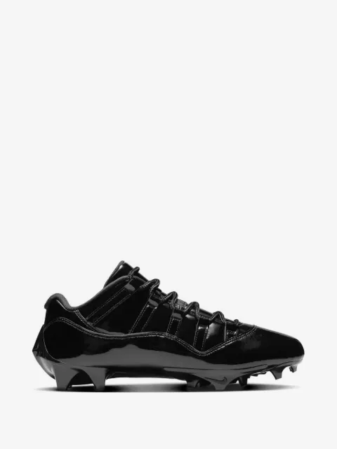 Jordan patent-finish Air Jordan 11 football boots