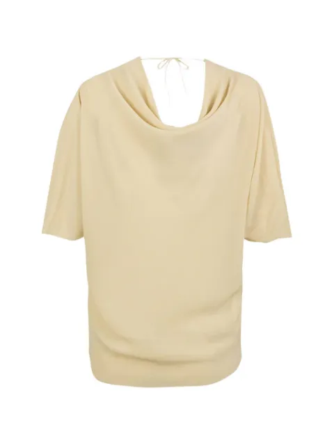 Cortana Liv cowl-back top