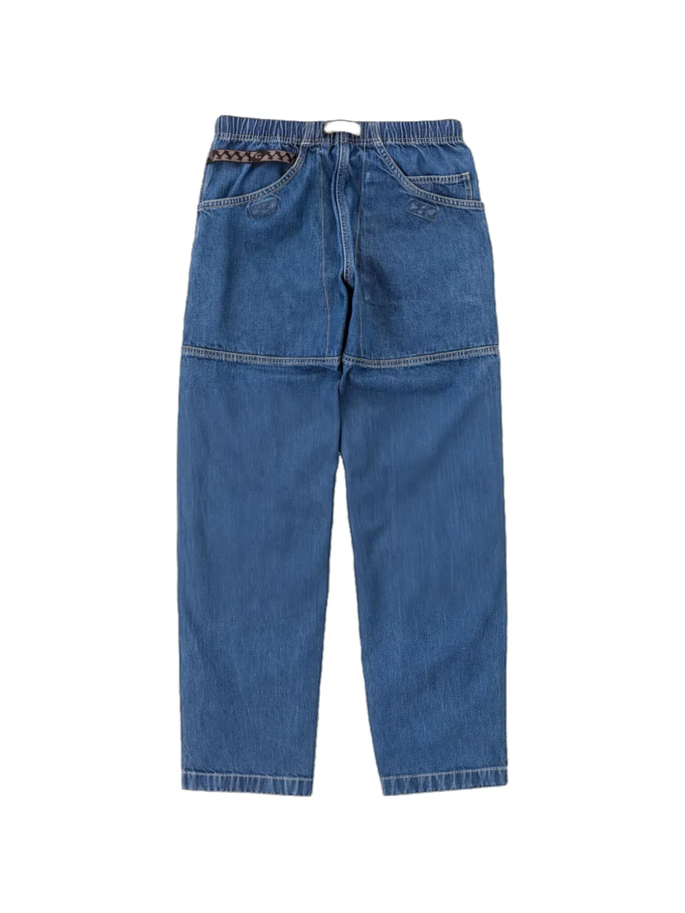 Gramicci EQT jeans met cargo zak Blauw