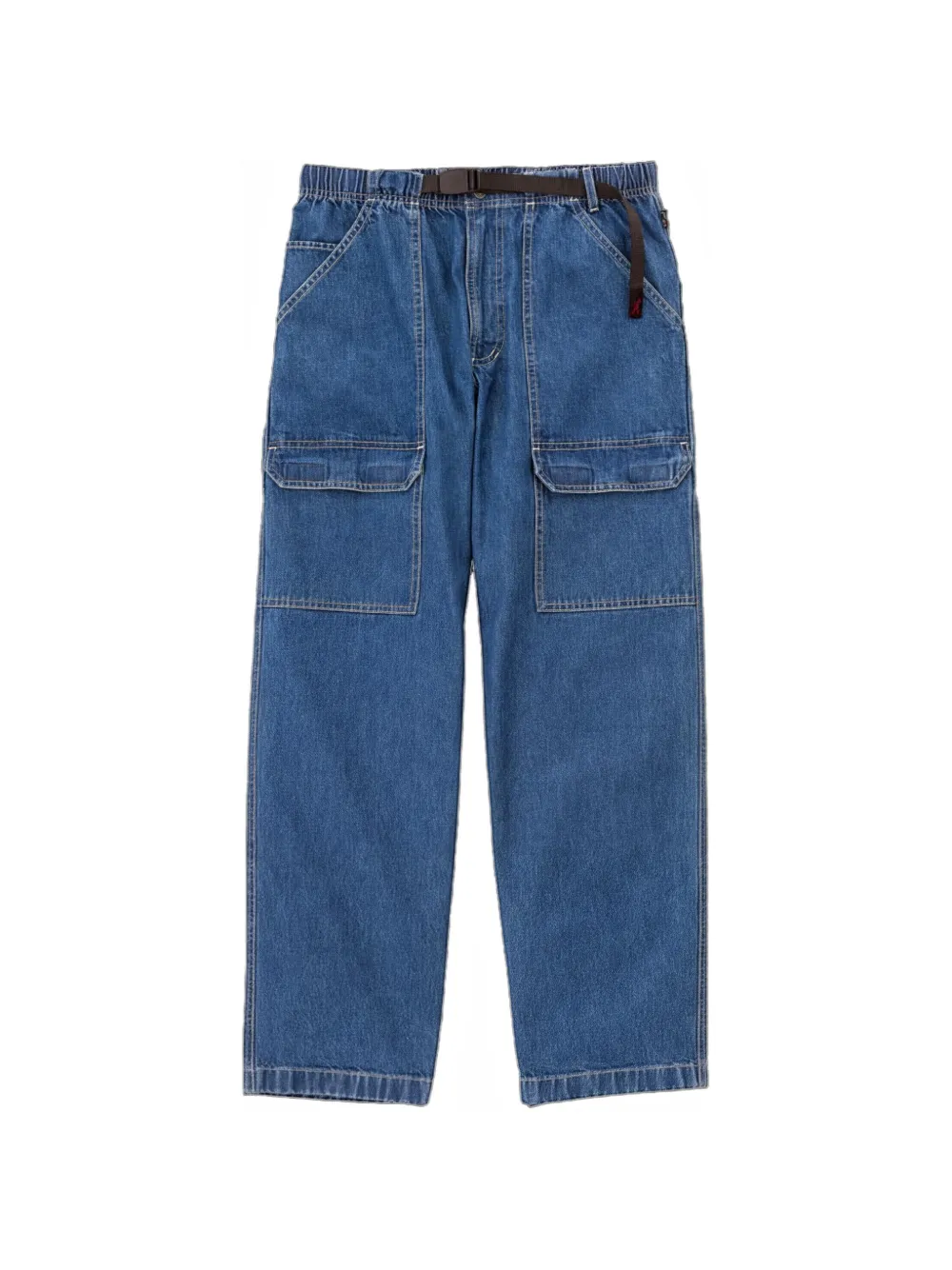 Gramicci EQT cargo-pocket jeans - Blu