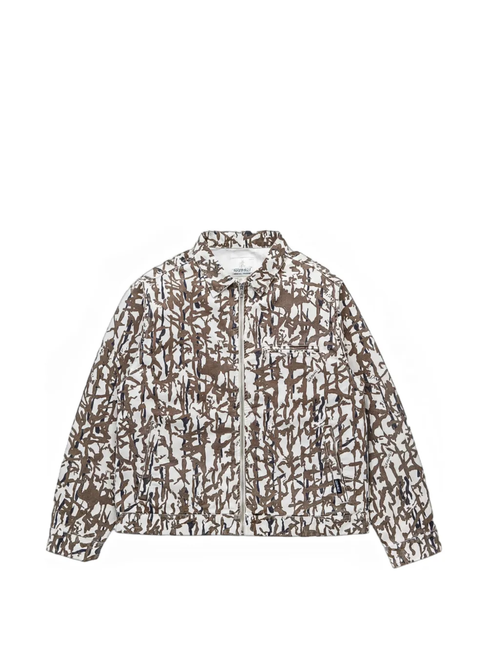 Gramicci Taos abstract-print jacket - Grigio