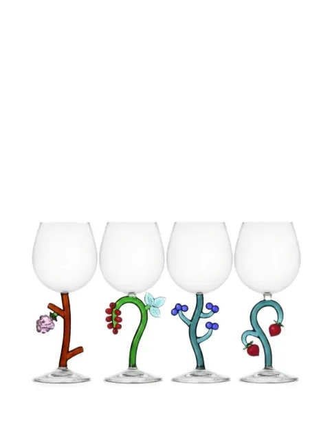 Ichendorf Milano Fruits and Flowers wine glasses (set of four)