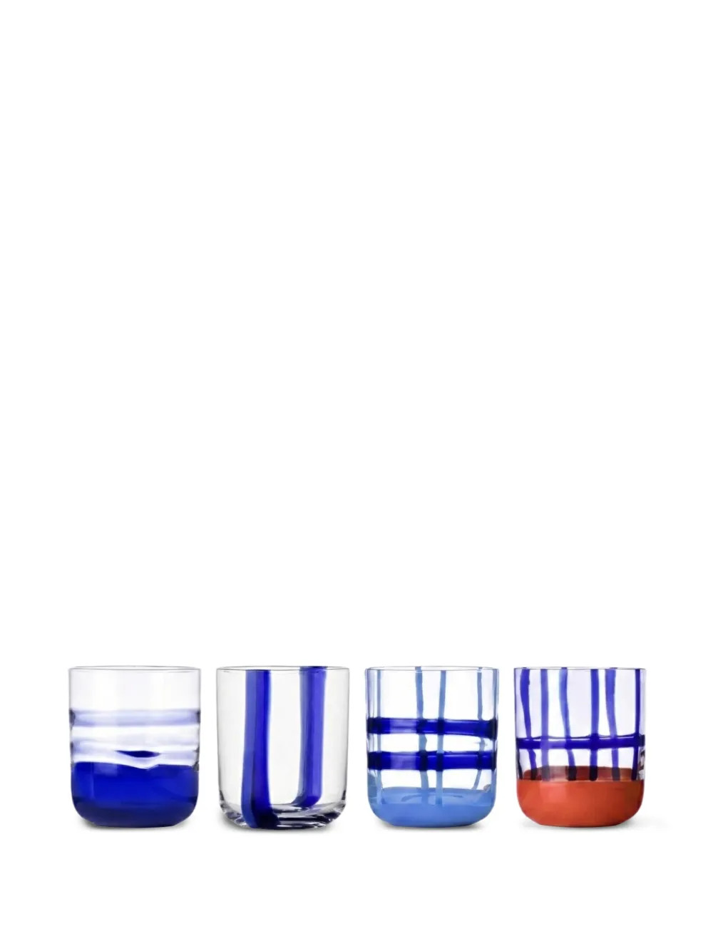 Ichendorf Milano Gesti glass tumblers (set of four) - Blu