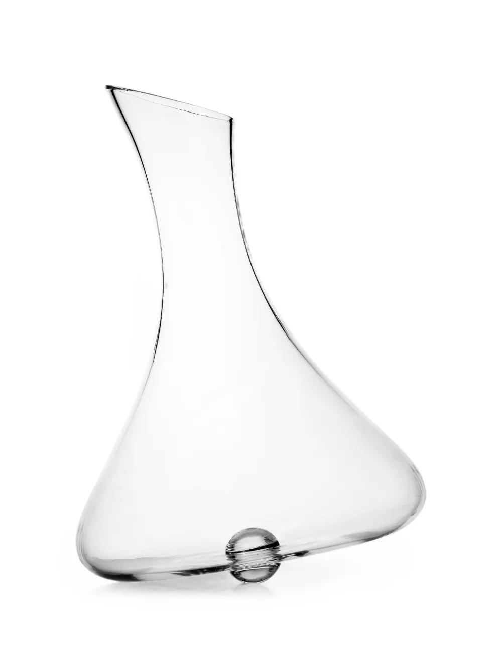 Ichendorf Milano Luna tilted glass set (set of three) - Bianco