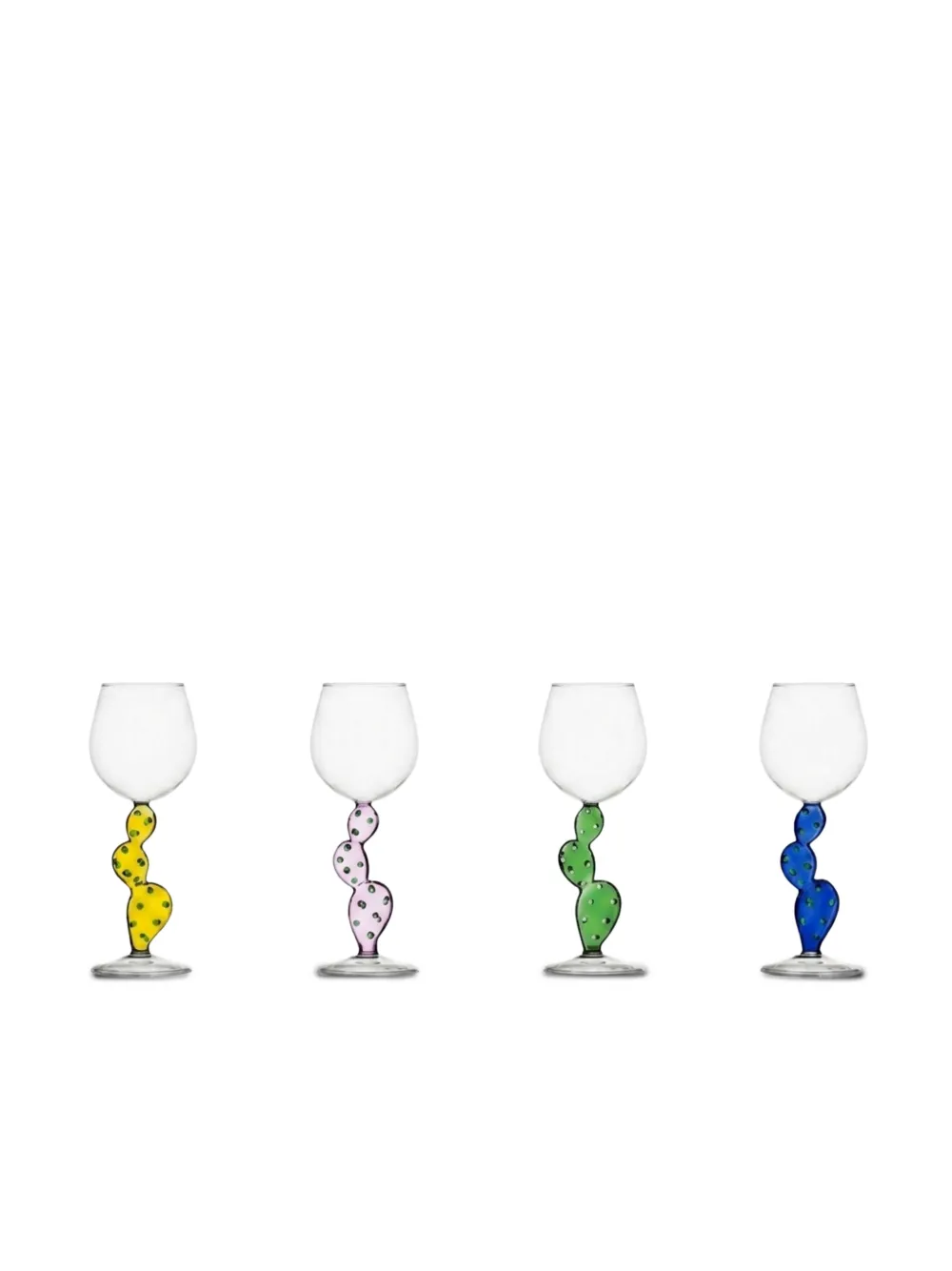 Ichendorf Milano Desert Plants wine glasses (set of four) - Multicolore