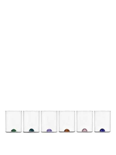 Ichendorf Milano Luna glass tumblers (set of six)