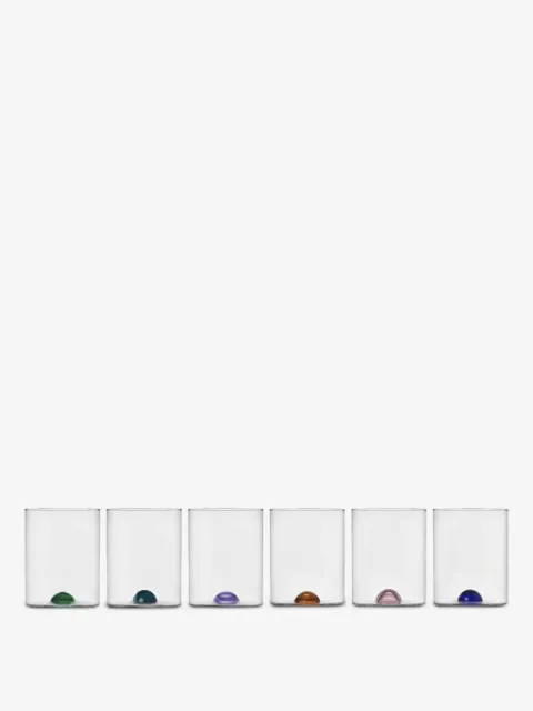 Ichendorf Milano Luna glass tumblers (set of six)