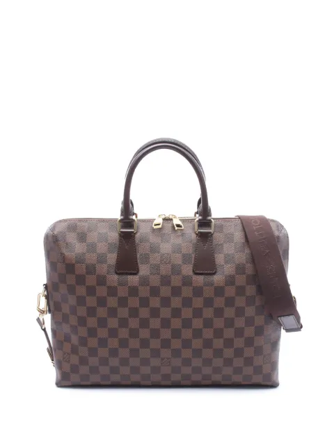 Louis Vuitton Pre-Owned 2015 Damier Ebene Porte Documents Jour business bag
