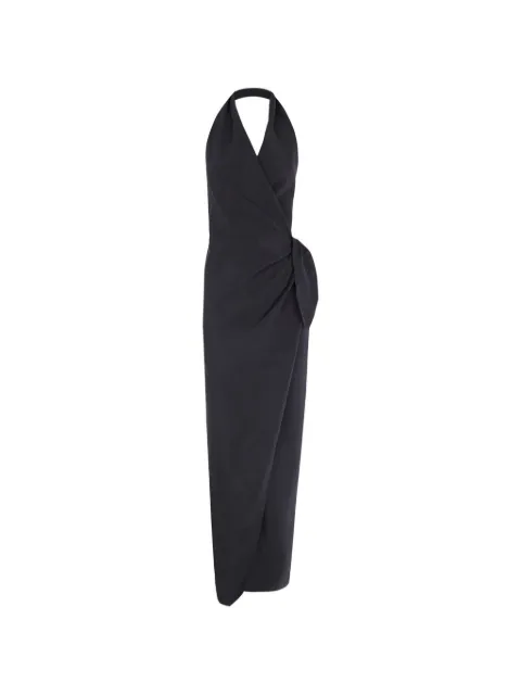 Cortana Mona wrap-style dress