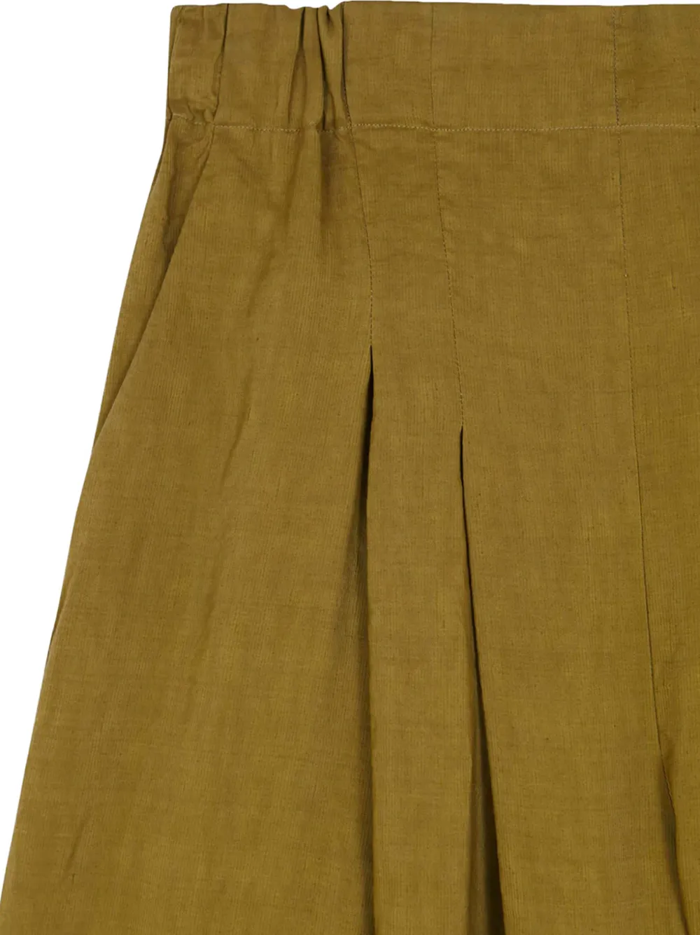 Cortana Elena Pleated Trousers in Green, view 3