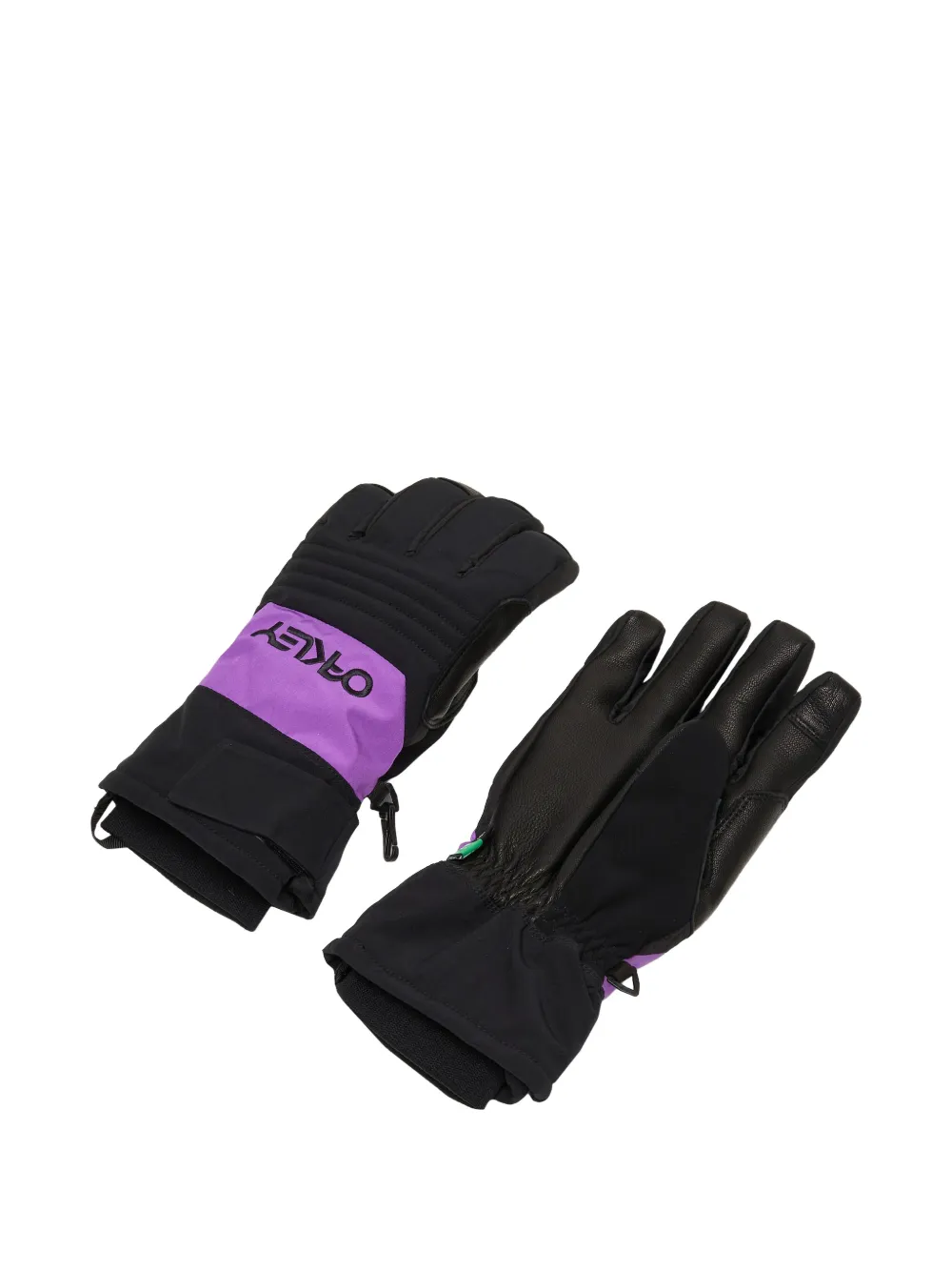 Oakley B1B logo-print gloves - Schwarz