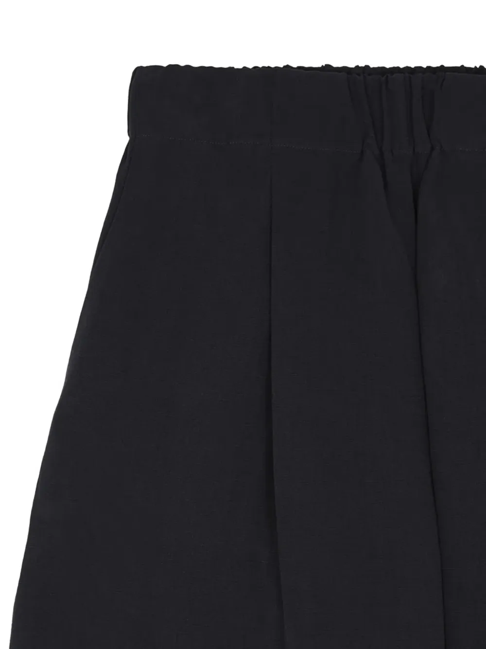 Cortana Mel Pleated Trousers in Black, view 3