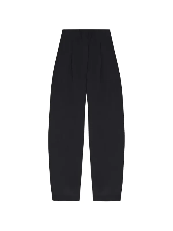Cortana Mel Pleated Trousers in Black