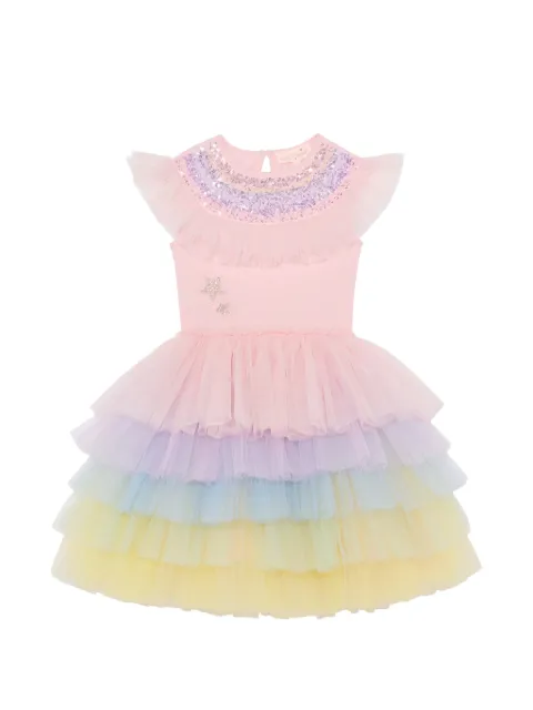 Tutu Du Monde sequin-embellished ruffled dress