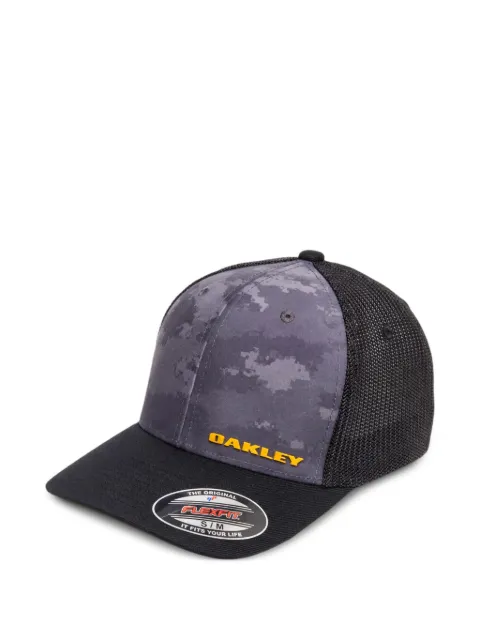 Oakley camouflage-print mesh trucker cap