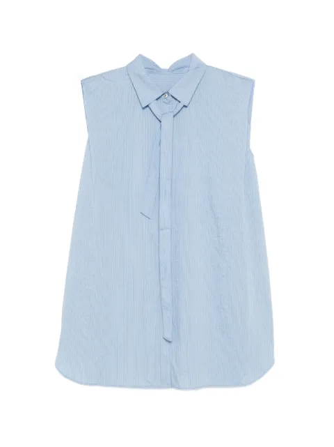 JNBY pinstriped sleeveless shirt