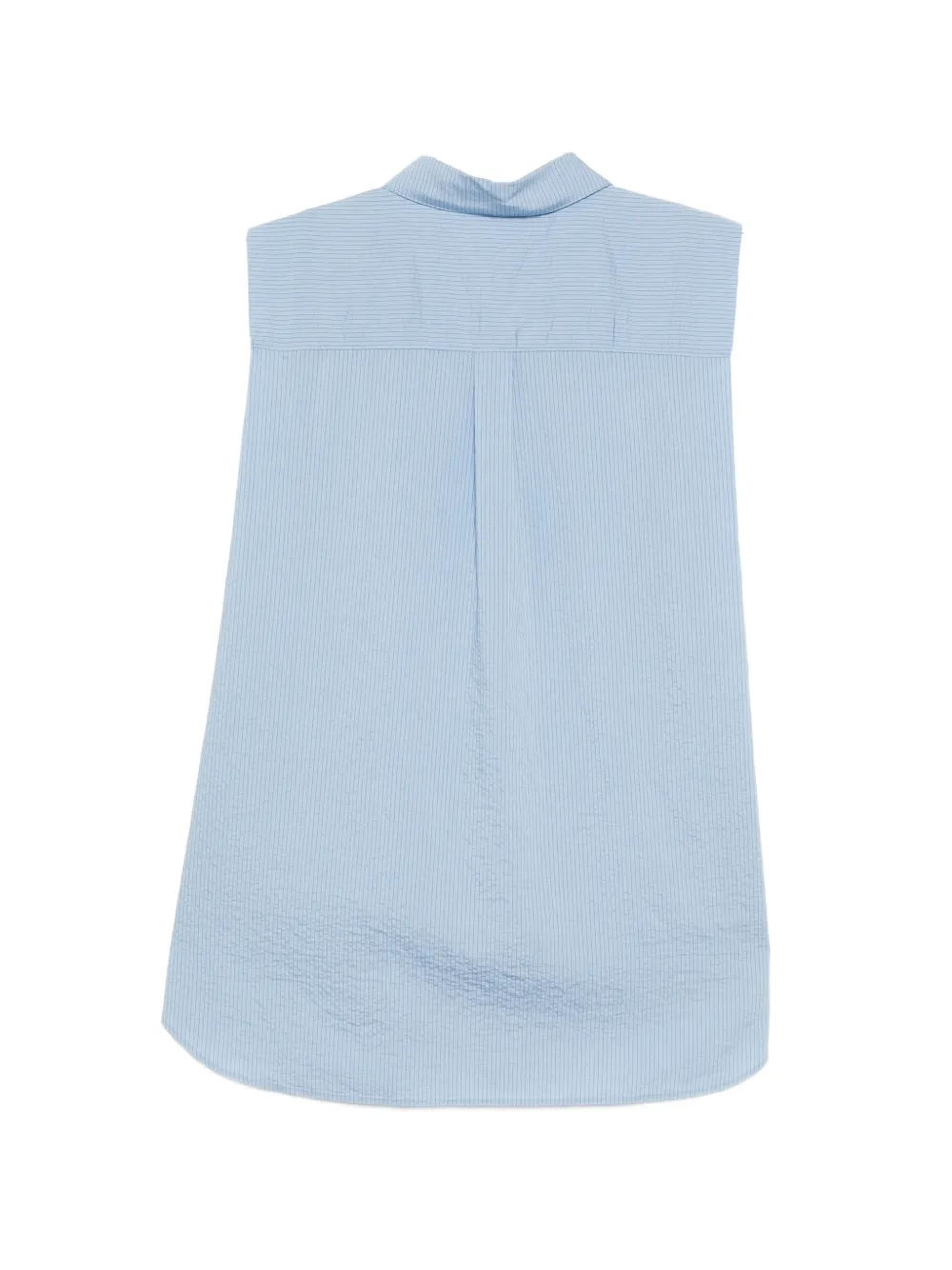 JNBY Mouwloze blouse met krijtstreep Blauw