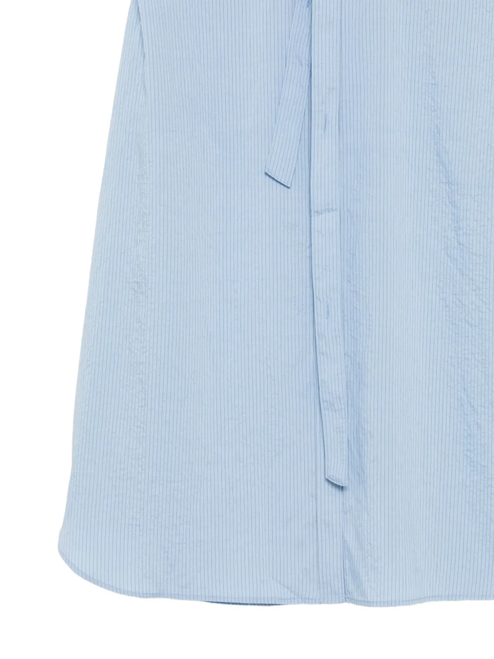 JNBY Mouwloze blouse met krijtstreep Blauw