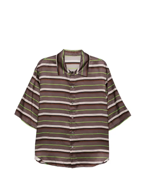 CROQUIS striped-print shirt