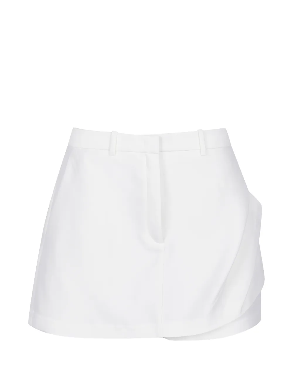 JNBY short drapé à effet de superposition - Blanc JNBY short drapé à effet de superposition - Blanc