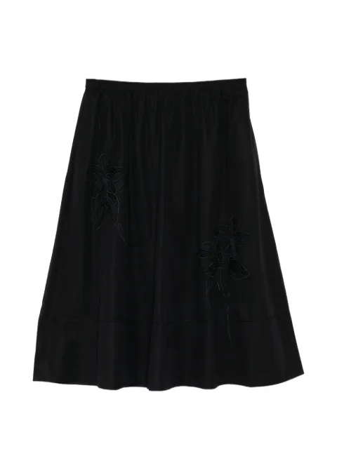 LESS falda con bordado floral
