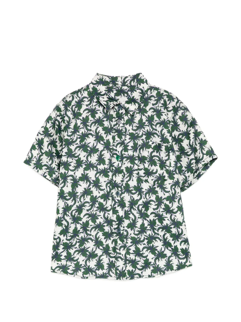jnby by JNBY Camicia a fiori con maniche corte - Bianco