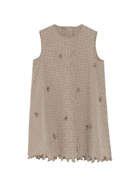 jnby by JNBY embroidered Gingham dress