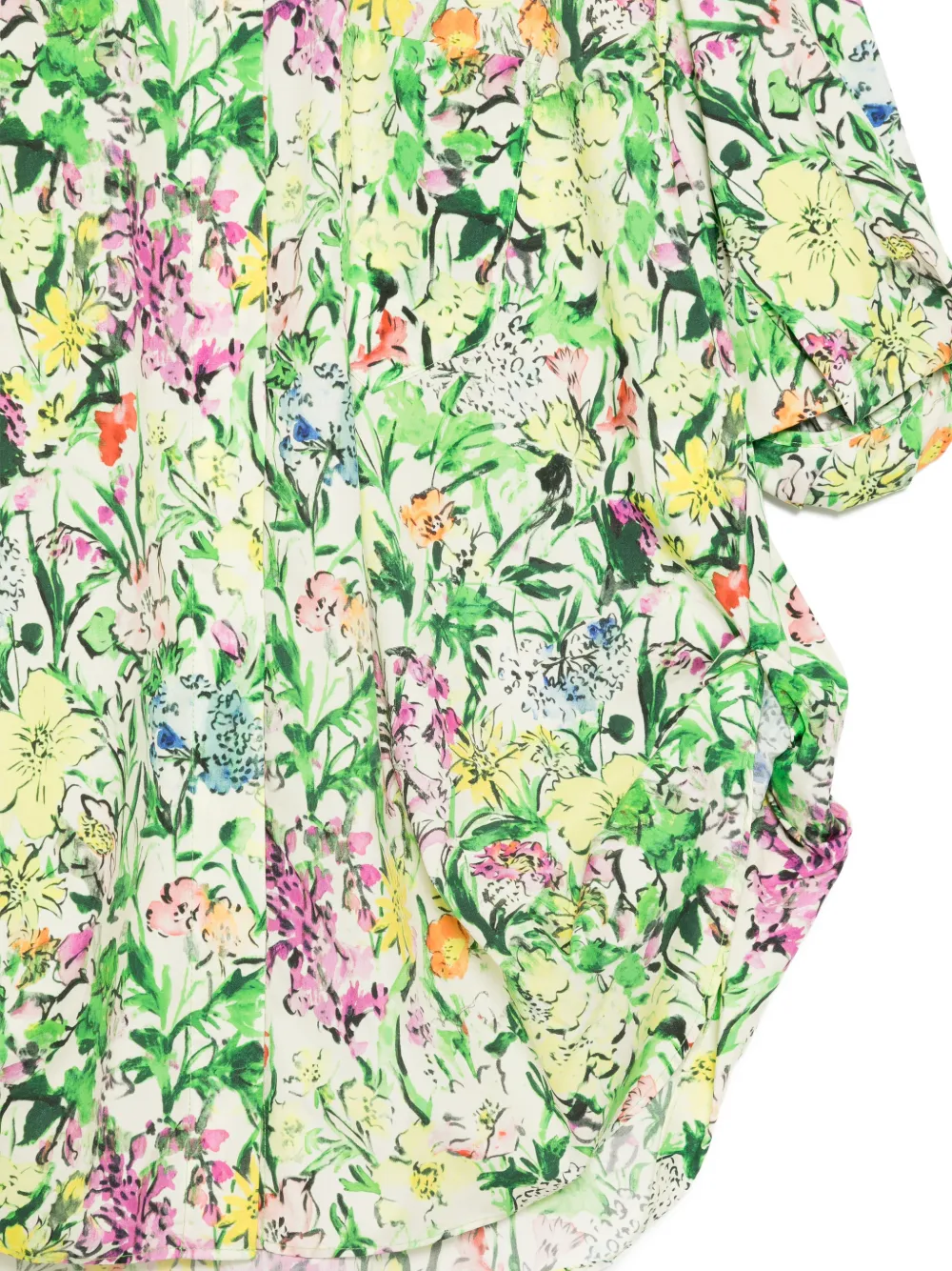 JNBY Rok met bloemenprint Groen