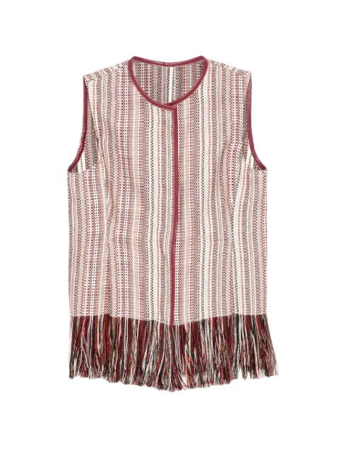 LESS fringed vest