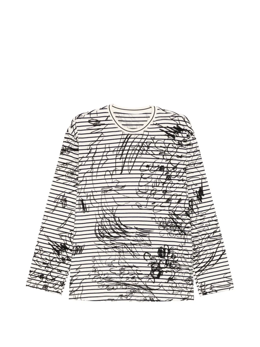 JNBY striped T-shirt - Bianco