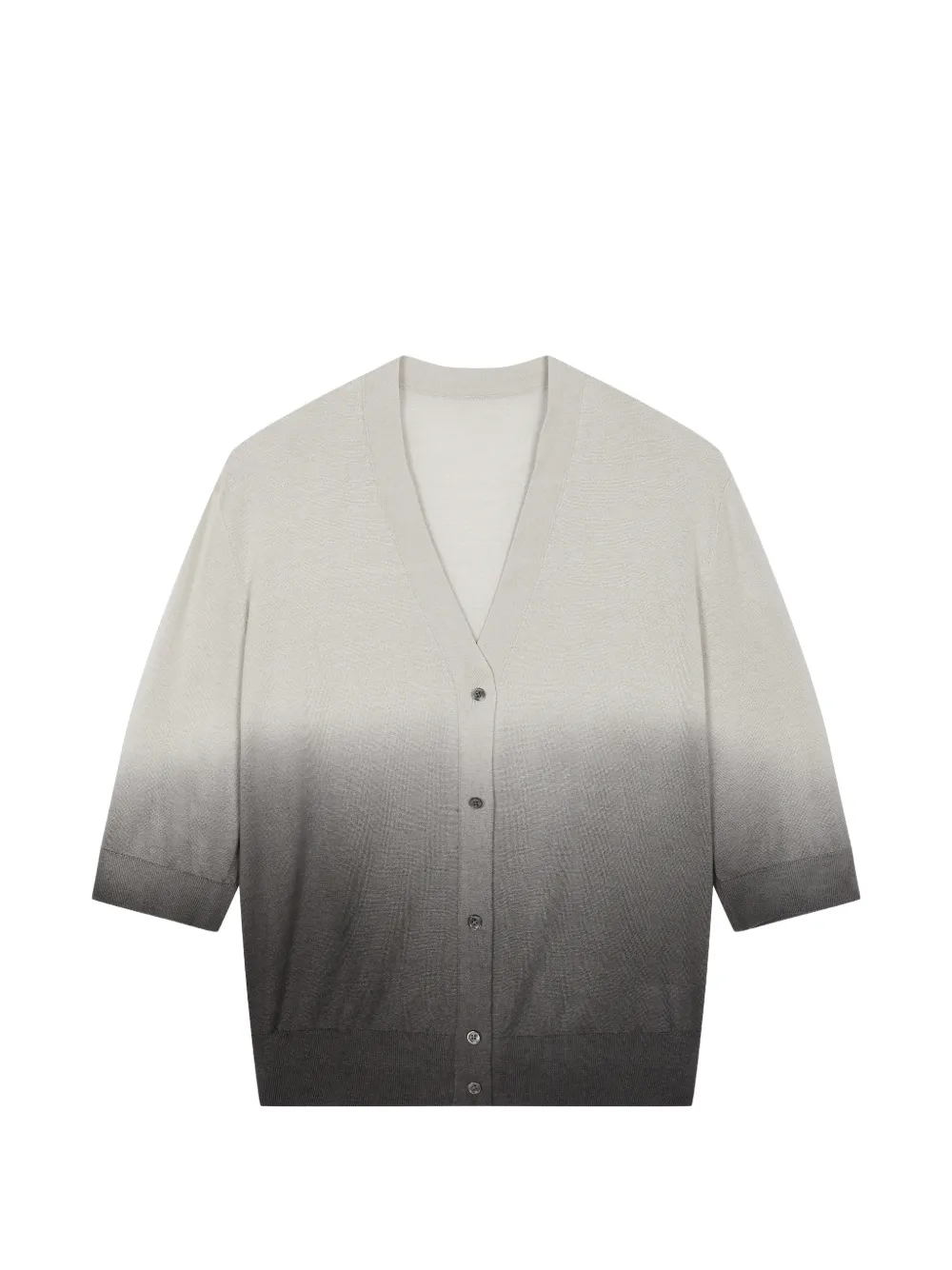 JNBY gradient-effect cardigan - Grigio