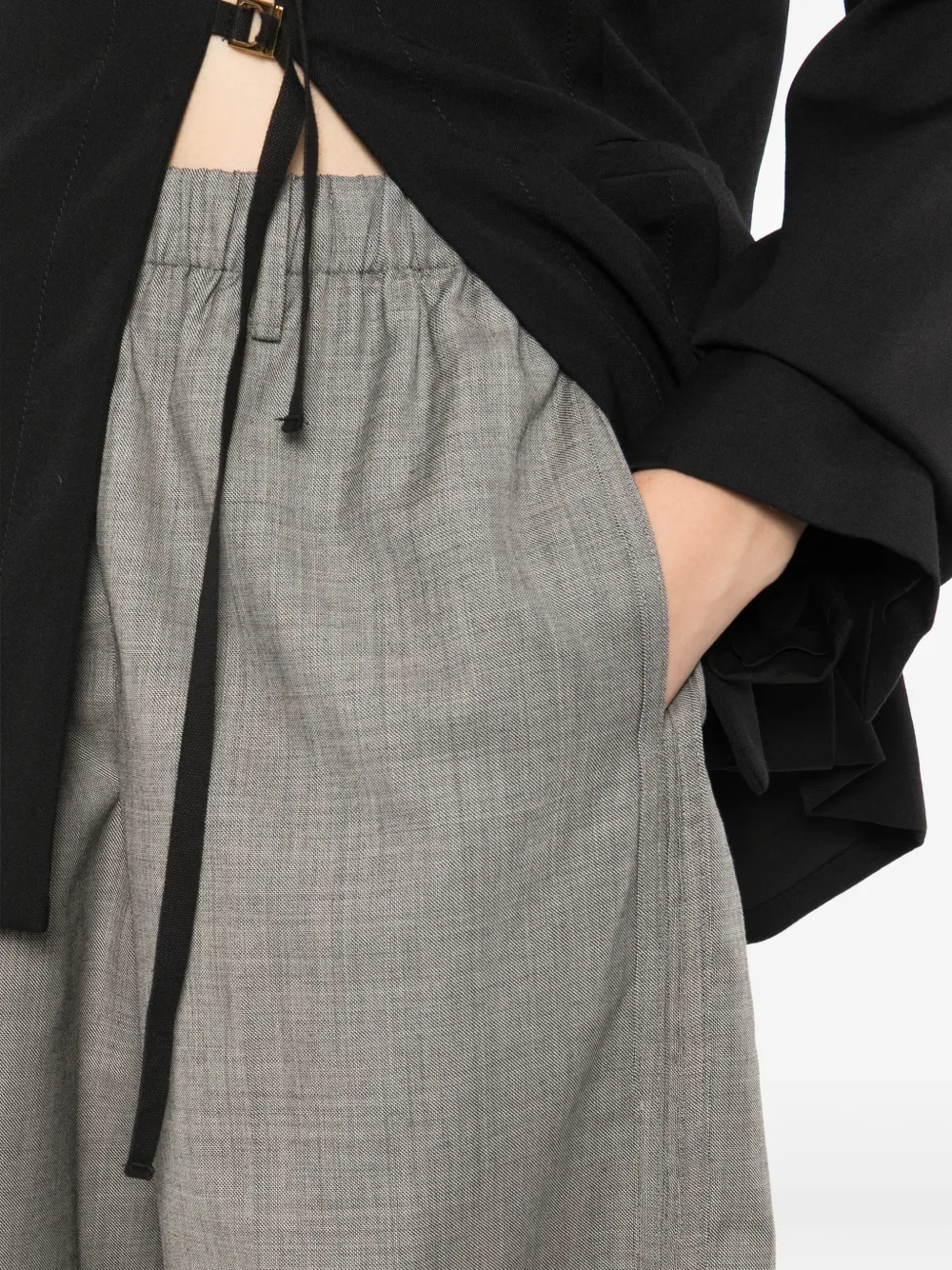 JNBY Getailleerde shorts Grijs