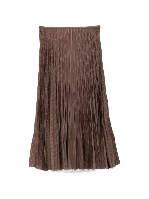 JNBY — pleated pinstripe skirt