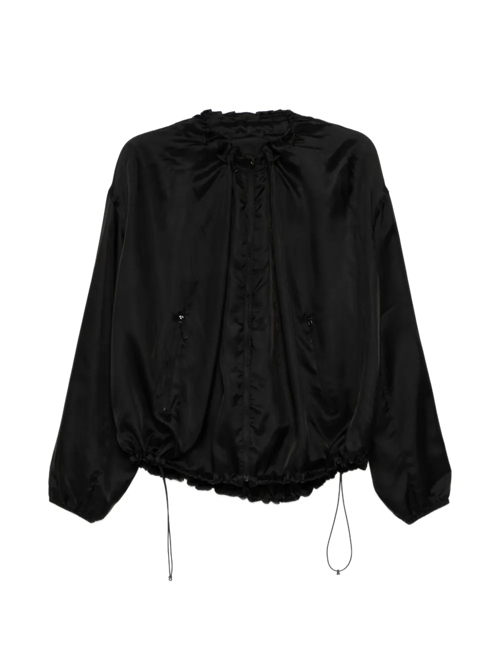 JNBY oversized satin jacket - Nero