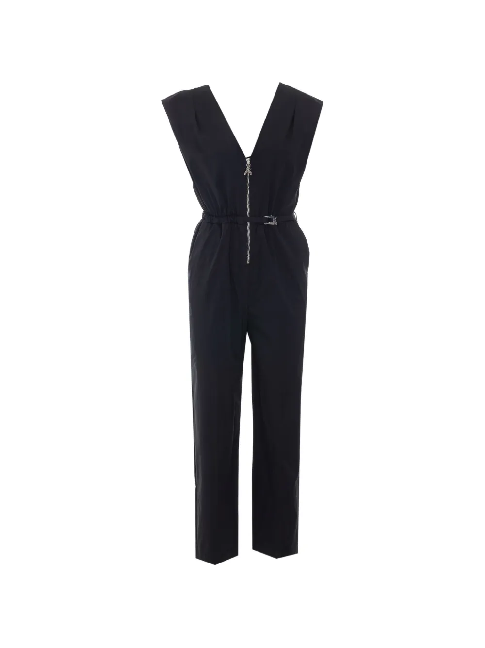 Patrizia Pepe belted V-neck jumpsuit - Nero