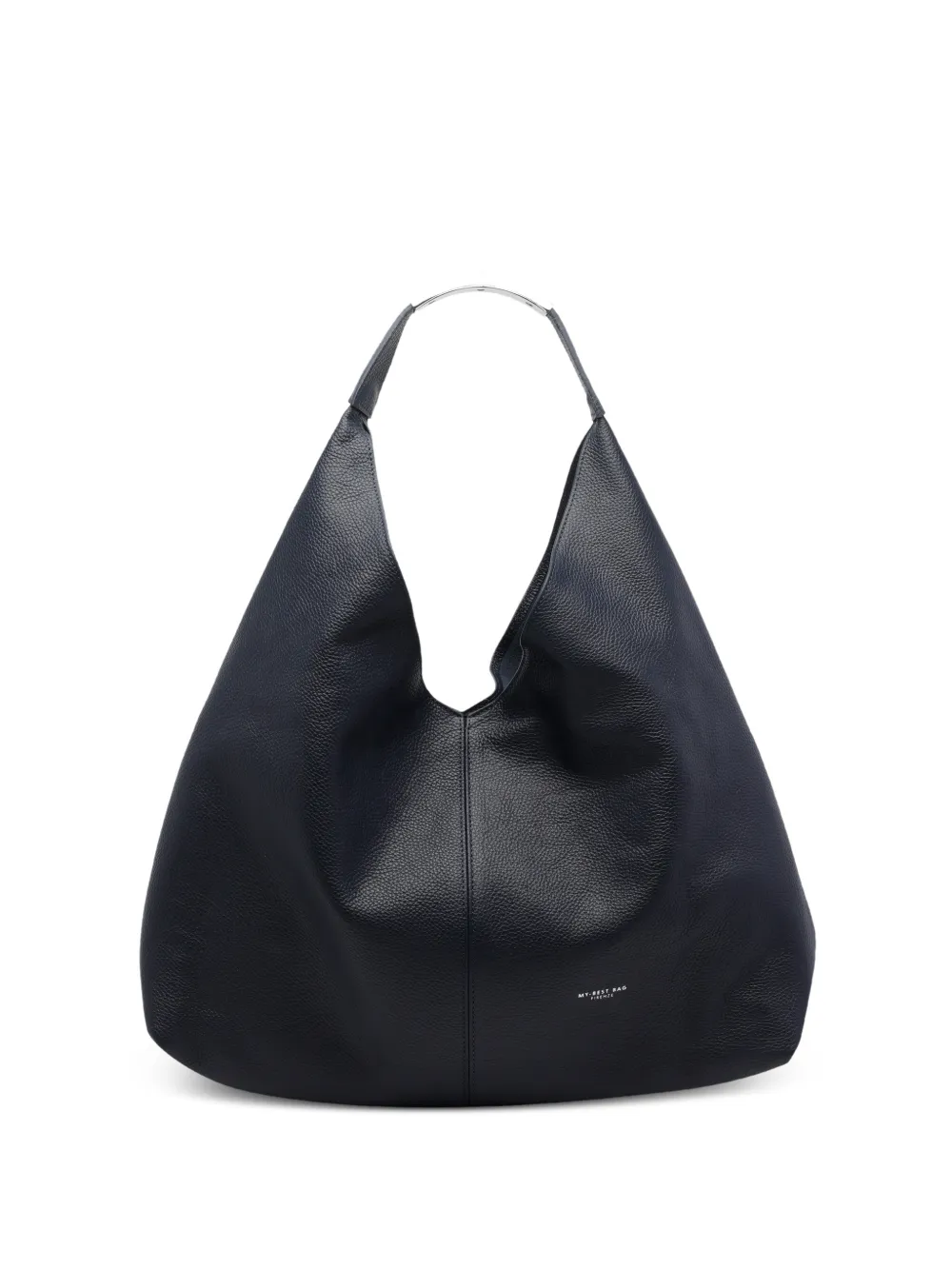 MY BEST BAG small Ellisse leather shoulder bag - Blu