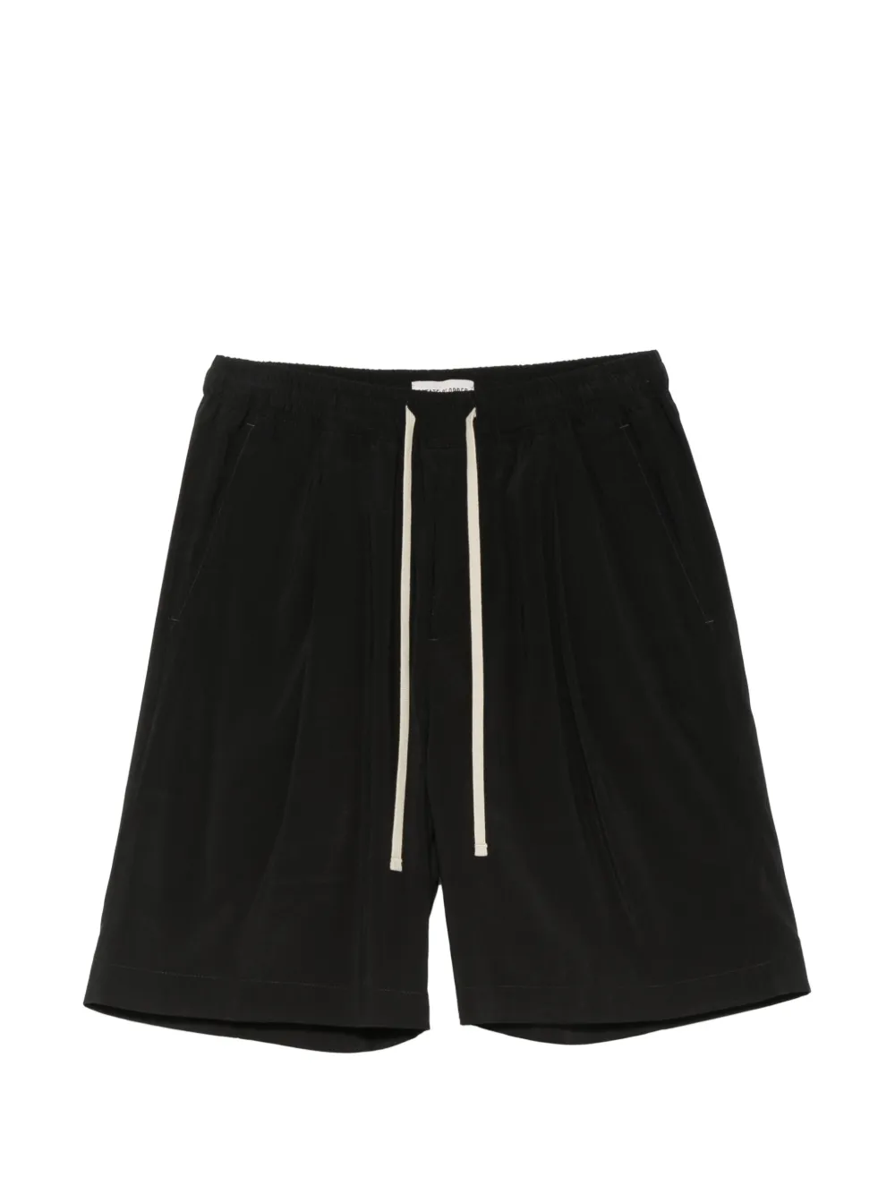 STATE OF ORDER Shorts con coulisse - Nero