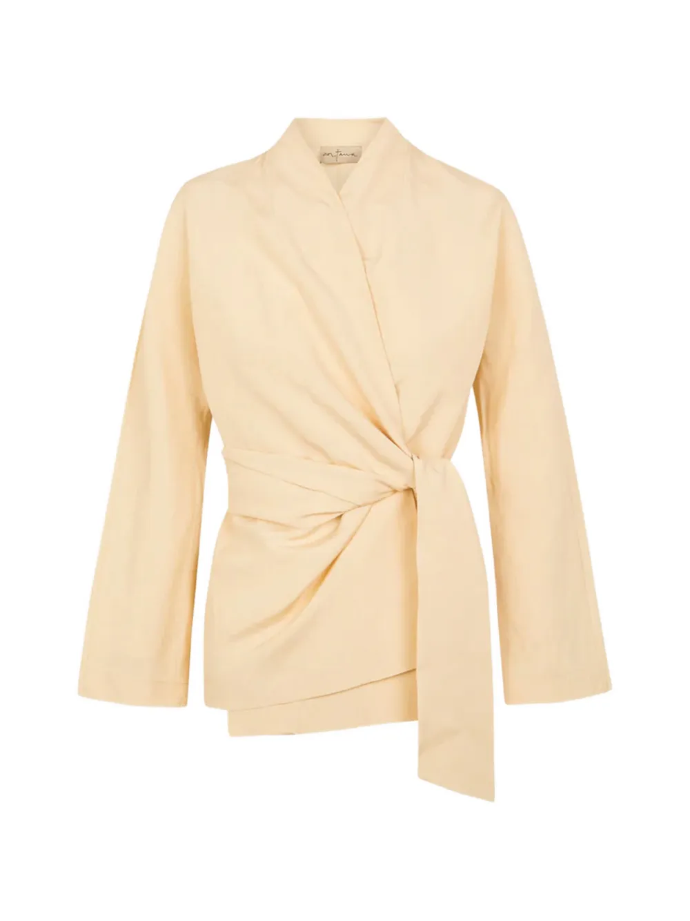 Cortana Simona tie-waist jacket
