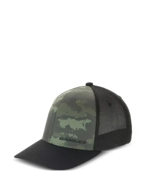 Oakley camo-print mesh-panel cap