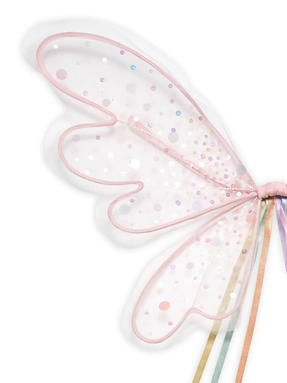 Tutu Du Monde Unicorn Twinkle knuffel met pailletten en vleugels Wit
