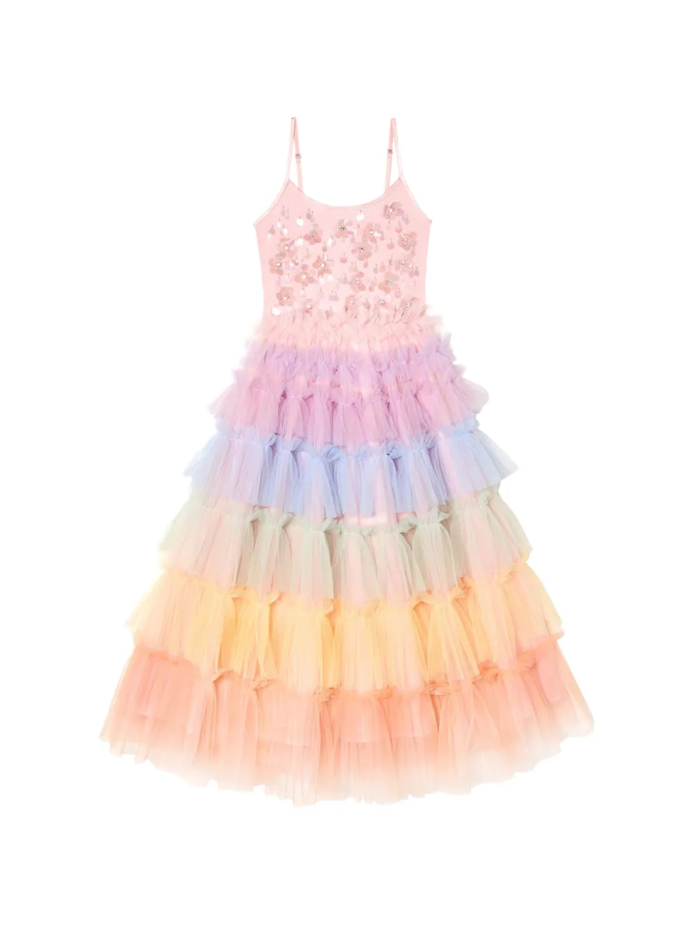 Tutu Du Monde Mood Ring Magic sequined ruffled dress - Rosa