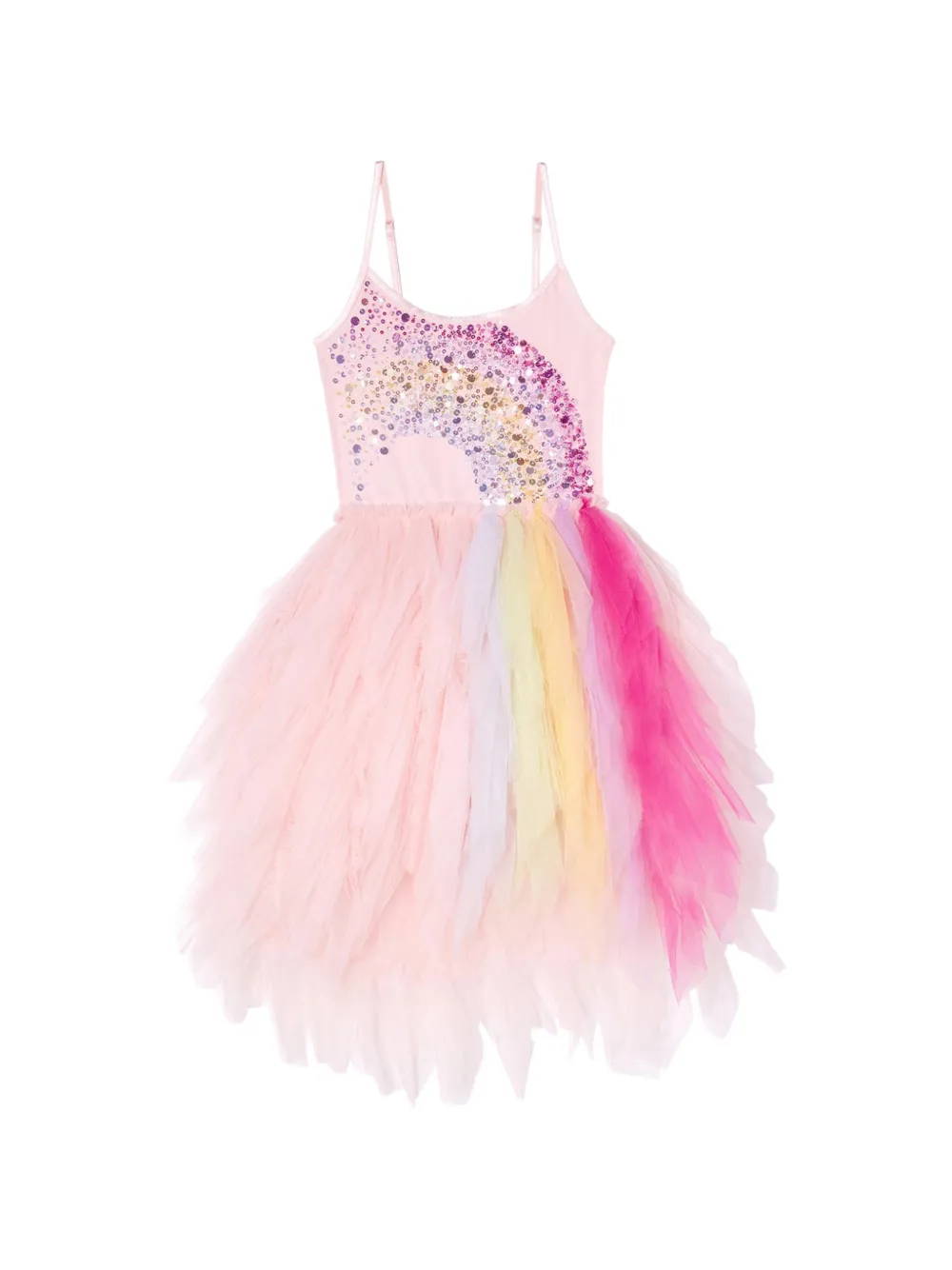 Tutu Du Monde Rainbow Bright sequin-embellished dress - Rosa