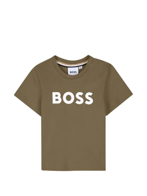 BOSS Kidswear logo-print T-shirt