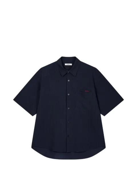 TOMBOY short-sleeve seersucker shirt