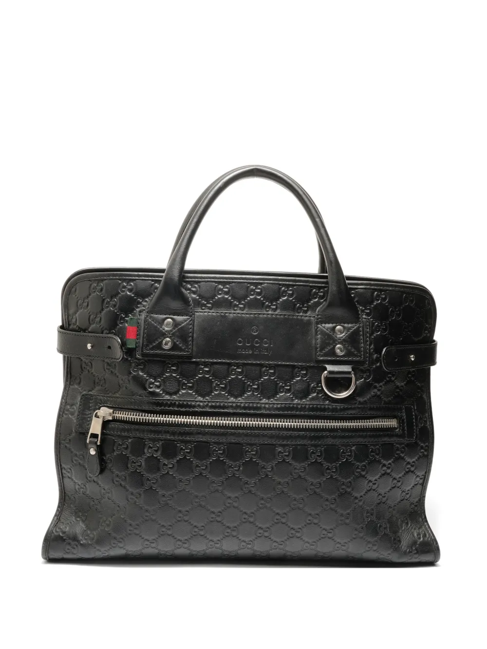 Gucci Pre-Owned 2000-2010s Guccissima leather tote bag - Schwarz