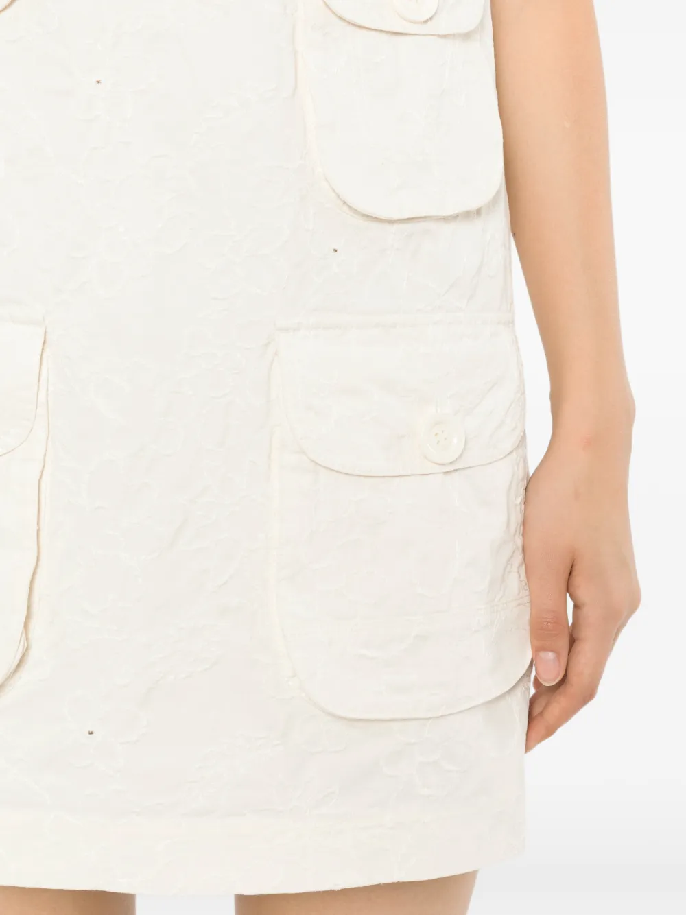 JNBY Mouwloze jurk Beige