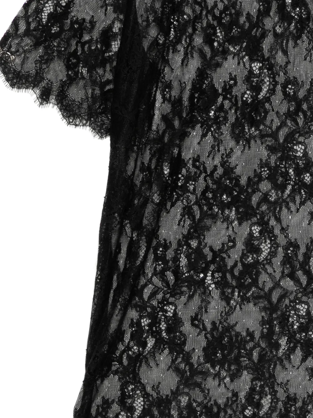 JNBY T-shirt met veterdetail Zwart