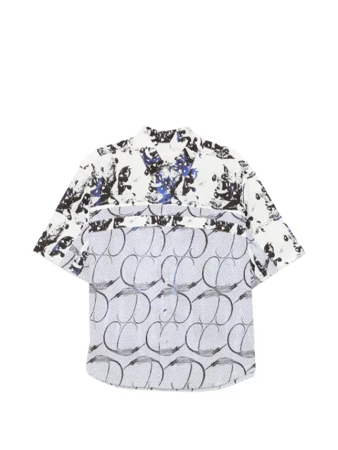 CROQUIS abstract-print shirt