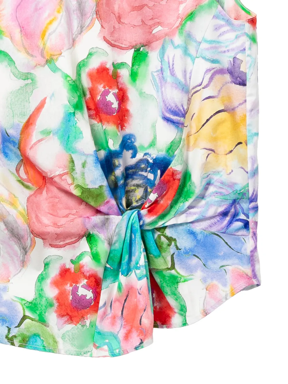 JNBY Shirt met bloemenprint Blauw